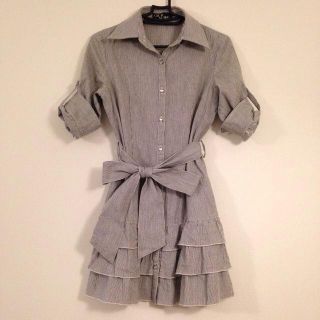 セシルマクビー(CECIL McBEE)のシャツワンピ♡CECIL McBEE(ミニワンピース)