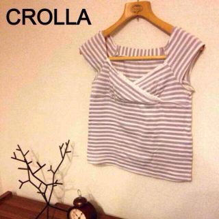 クローラ(CROLLA)のクローラ ☆ ボーダーＴシャツ(Tシャツ(半袖/袖なし))