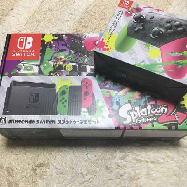 オンライン限定商品】 あおりん 任天堂スイッチ スプラトゥーン2セット