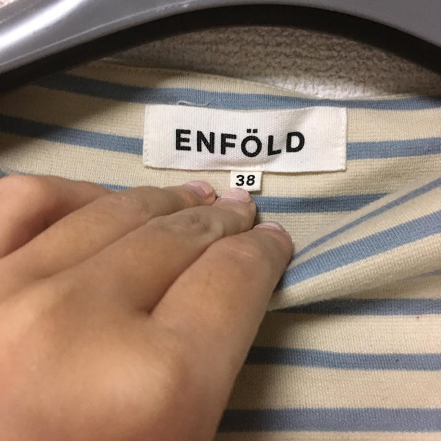 ENFOLD(エンフォルド)のENFOLDボーダーカットソー レディースのトップス(カットソー(長袖/七分))の商品写真