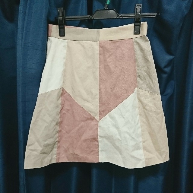KIKKA THE DIARY OF(キッカザダイアリーオブ)のKIKKA THE DIARY OF 切り替え台形スカート レディースのスカート(ミニスカート)の商品写真