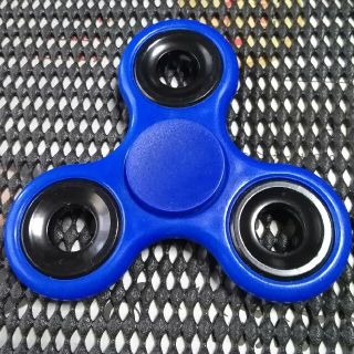 ハンドスピナー、FIDGET SPINNER 　ブルー(その他)