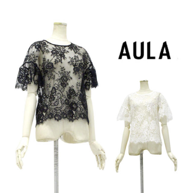 AULA AILA(アウラアイラ)のAULA リバーレーストップス レディースのトップス(シャツ/ブラウス(半袖/袖なし))の商品写真