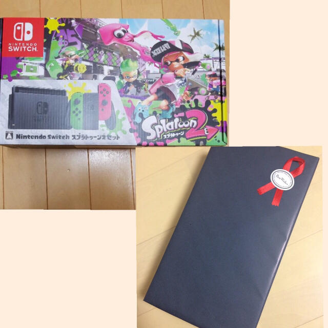 Nintendo Switch のの様専用 プレゼント包装済 Switch スプラトゥーン2セットの通販 By なっち S Shop ニンテンドースイッチならラクマ