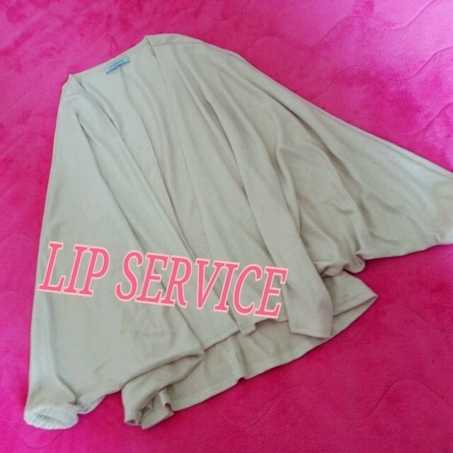 LIP SERVICE(リップサービス)のLIP SERVICE♡ドルマンカーデ レディースのトップス(カーディガン)の商品写真