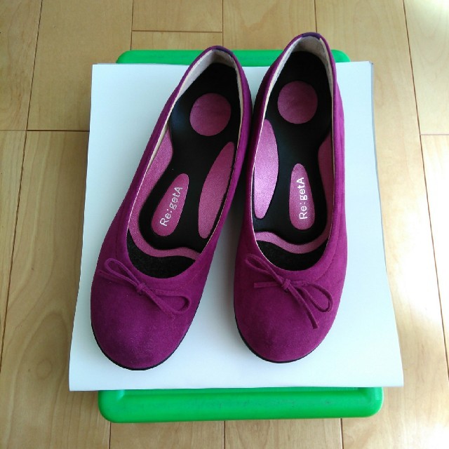 Re:getA(リゲッタ)のリゲッタ バレーシューズ Ｍサイズ レディースの靴/シューズ(バレエシューズ)の商品写真