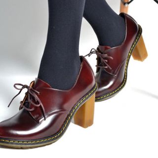 ドクターマーチン(Dr.Martens)のドクターマーチン 3ホール シューズ バーガンディ(ローファー/革靴)