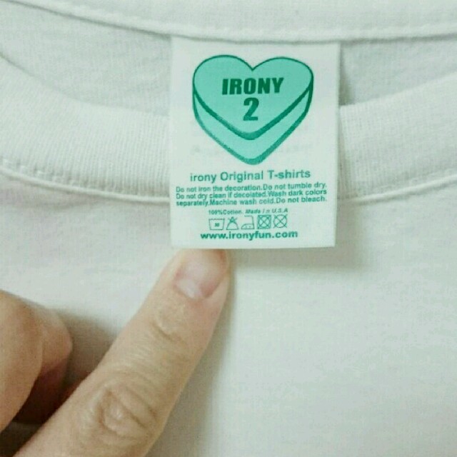 IRONY(アイロニー)のIRONY♡ Tシャツ レディースのトップス(Tシャツ(半袖/袖なし))の商品写真