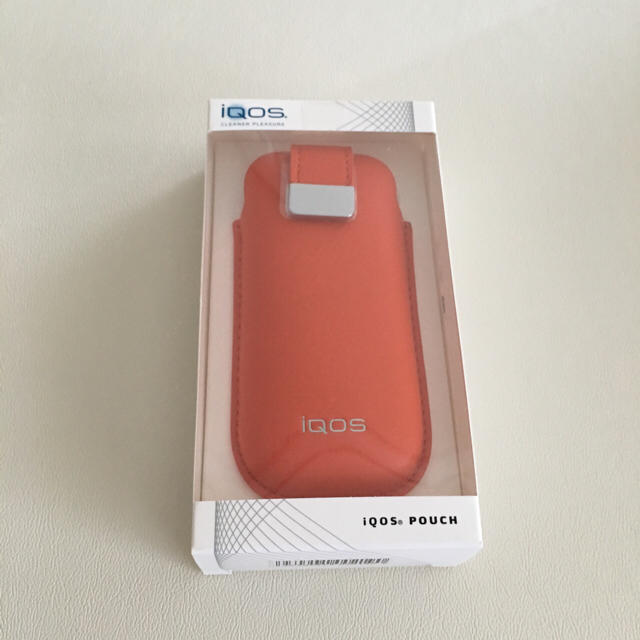 IQOS(アイコス)のm.t様専用♡サンセットオレンジ iQOS ポーチ ケース メンズのファッション小物(タバコグッズ)の商品写真