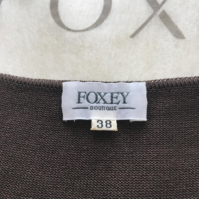 FOXEY(フォクシー)の専用です♡フォクシー ノースリーブトップス  38 レディースのトップス(ニット/セーター)の商品写真