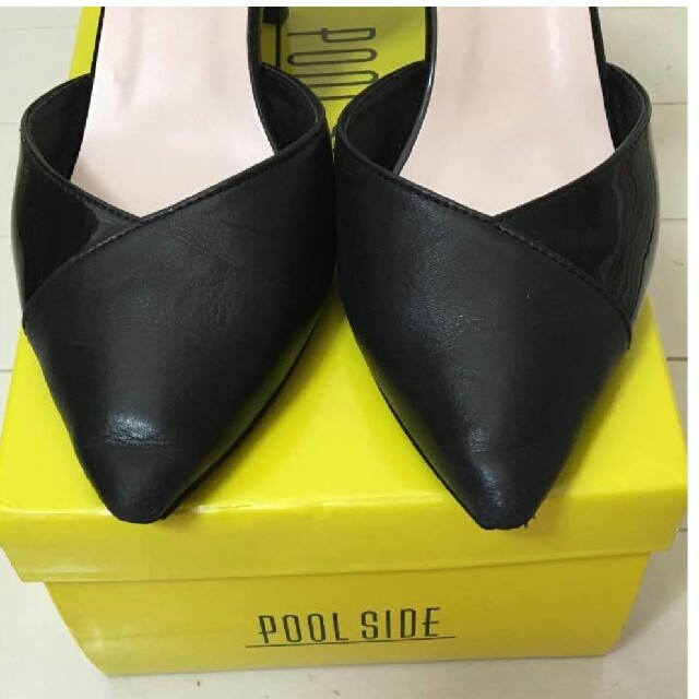 POOL SIDE(プールサイド)の再値下げ！poolside バックストラップ パンプス レディースの靴/シューズ(ハイヒール/パンプス)の商品写真