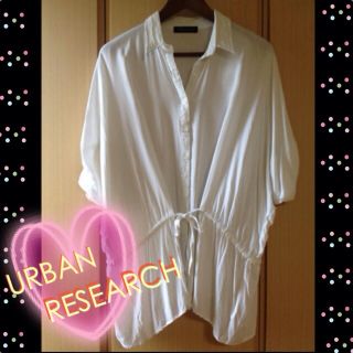 アーバンリサーチ(URBAN RESEARCH)のアーバンリサーチ♡白シャツ(シャツ/ブラウス(長袖/七分))