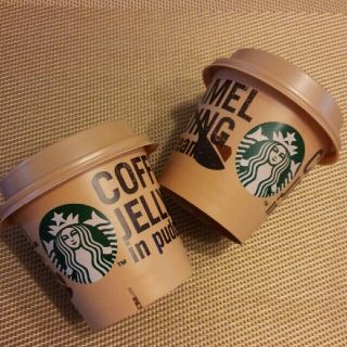 スターバックスコーヒー(Starbucks Coffee)のスタバ　プリンカップ　２個セット(容器)