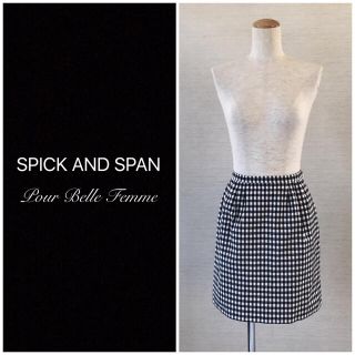 スピックアンドスパン(Spick & Span)の❤️送料込❤️SPICK AND SPAN ギンガムチェックスカート(ミニスカート)