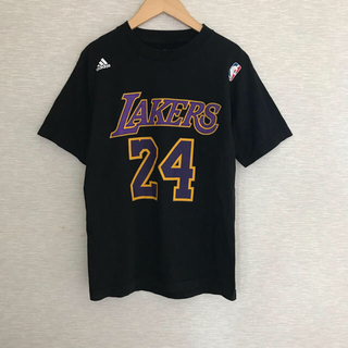 アディダス(adidas)のUSA古着 アディダス 半袖Tシャツ【S】NBA レイカーズ(Tシャツ/カットソー(半袖/袖なし))