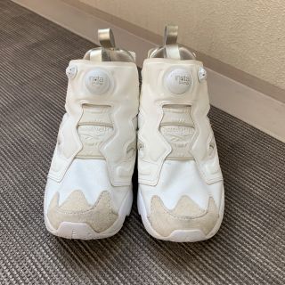 リーボック(Reebok)のReebok/INSTAPUMP FURY/ポンプフューリー/ホワイトゴールド (スニーカー)