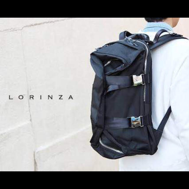 【新品】LORINZA ロリンザ◎DOUBLE STRAP BACKPACK