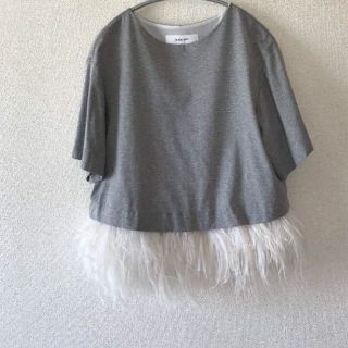 LE CIEL BLEU - フェザートップス LE CIEL BLEUの通販 by n