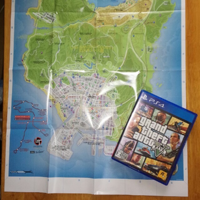 Ps4 Gta5 マップ付きの通販 By ジャングル Shop ラクマ