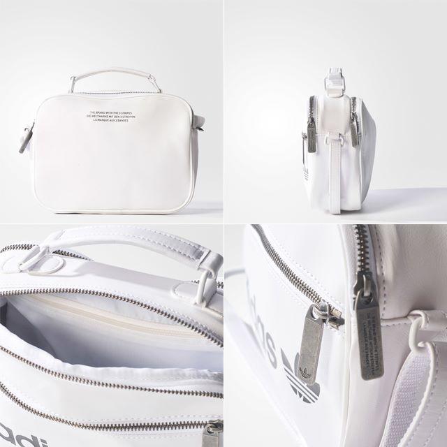 adidas(アディダス)の白【新品/即日発送OK】adidas オリジナルス ミニ AIRL ビンテージ レディースのバッグ(メッセンジャーバッグ)の商品写真