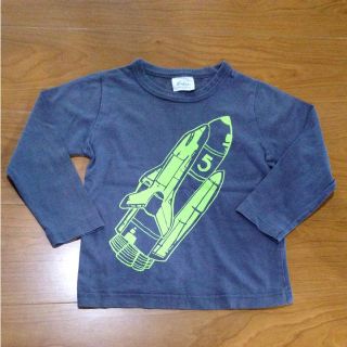 ボーデン(Boden)のイギリス 人気ブランド boden ロケット 長袖Tシャツ 2-3才用(Tシャツ/カットソー)