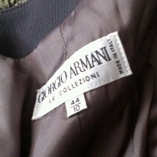 ジョルジオアルマーニ(GIORGIO ARMANI)のアルマーニ【ノーカラージャケット】(ノーカラージャケット)