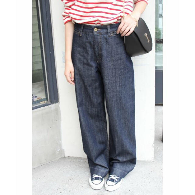SLOBE IENA - デニムバギーパンツ LE DENIM スローブイエナの通販 by