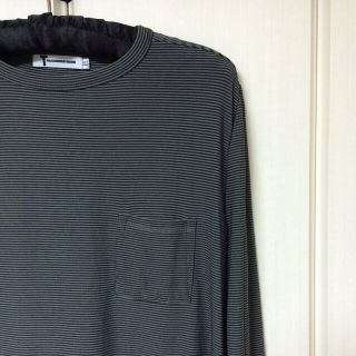 アレキサンダーワン(Alexander Wang)のT by  細ボーダー ロンT(カットソー(長袖/七分))