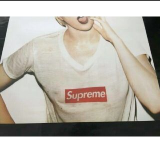 supreme ノベルティ　ポスター　レディ・ガガ