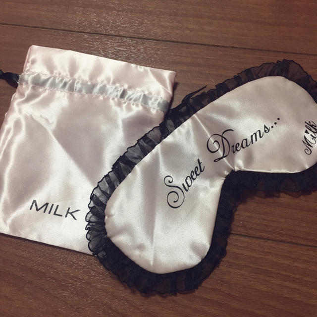 MILK(ミルク)のmilk ノベルティアイマスク レディースのファッション小物(その他)の商品写真