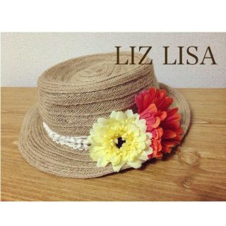 リズリサ(LIZ LISA)のLIZ LISA フラワー付きハット(ハット)