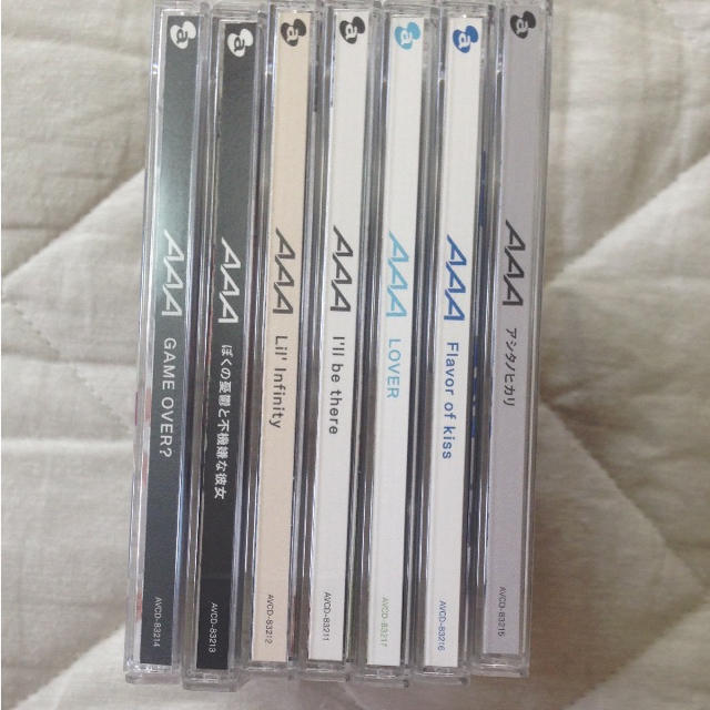 AAA(トリプルエー)のAAA 7作連続リリースCDまとめ7枚セット エンタメ/ホビーのCD(ポップス/ロック(邦楽))の商品写真