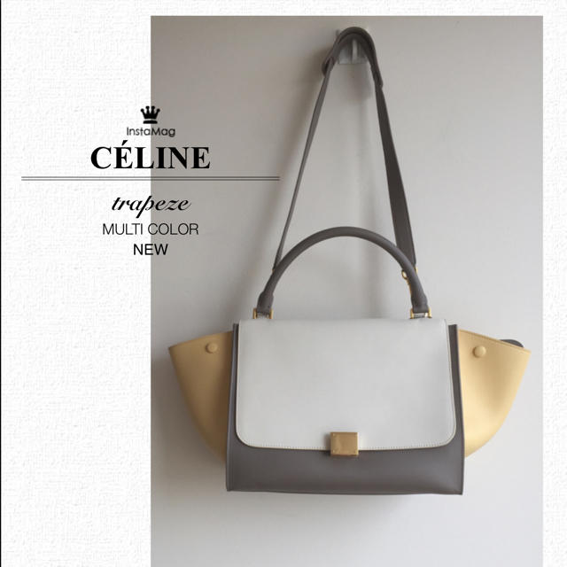 celine(セリーヌ)の[新品未使用] CÉLINE セリーヌ トラペーズ マルチカラー レディースのバッグ(ハンドバッグ)の商品写真