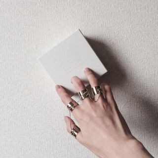 maison margiela 4連リング チェーン-