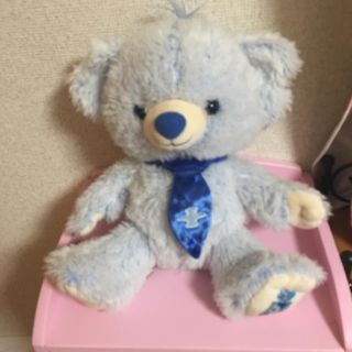 ディズニー(Disney)のUniBEARsity♡disney♡ブルー(ぬいぐるみ)