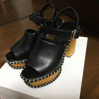 マウジー(moussy)のウエッジソールサボ(サンダル)