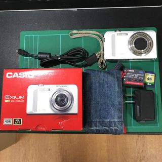 カシオ(CASIO)のCASIO Exilim EX-ZR500作動確認済(コンパクトデジタルカメラ)