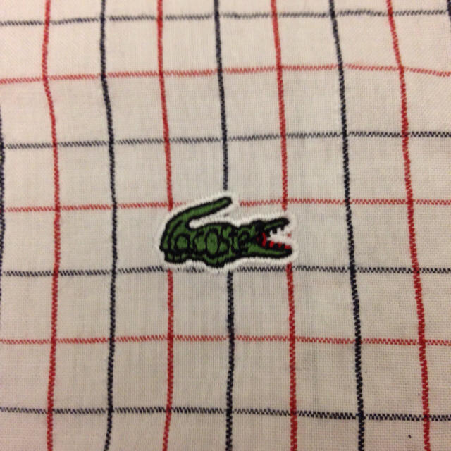 LACOSTE(ラコステ)のラコステ 半袖チェックシャツ レディースのトップス(シャツ/ブラウス(半袖/袖なし))の商品写真