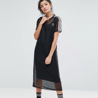 アディダス(adidas)の【新品未使用】adidas★メッシュワンピース(ひざ丈ワンピース)