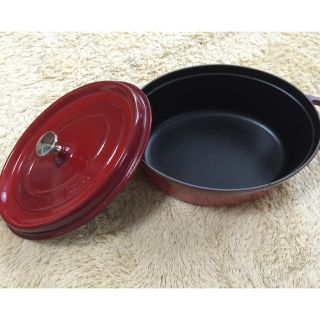 ストウブ(STAUB)のストウブオーバル29センチ(鍋/フライパン)