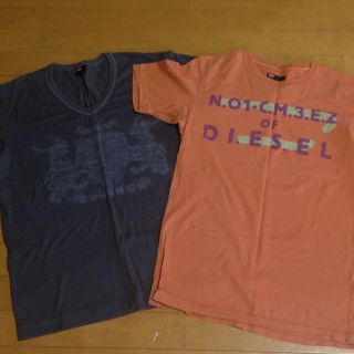 ディーゼル(DIESEL)のDIESEL♡メンズ 二枚Tシャツセット(Tシャツ(半袖/袖なし))