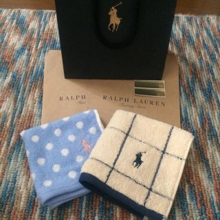 ラルフローレン(Ralph Lauren)のラルフローレン新品 タオルハンカチ(ハンカチ)