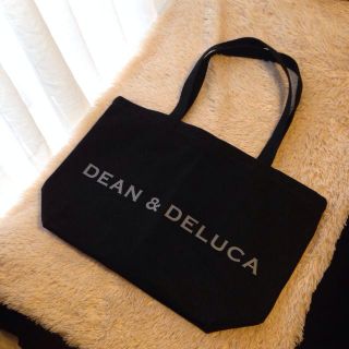 DEAN&DELUCAキャンバストート黒(トートバッグ)