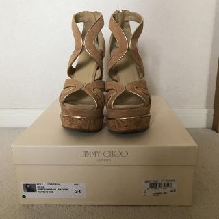 ジミーチュウ(JIMMY CHOO)のジミーチュウ  JIMMY CHOO  ウェッジヒール(サンダル)