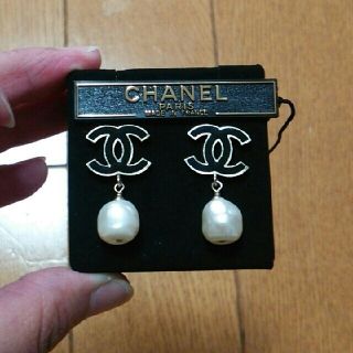 シャネル(CHANEL)の正規品 シャネル パールピアス(ピアス)