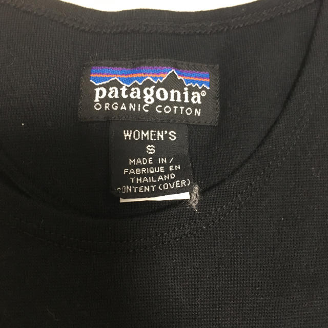 patagonia(パタゴニア)のパタゴニア タンクトップ 黒 レディースのトップス(タンクトップ)の商品写真