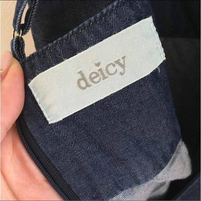 deicy(デイシー)のデイシー デニムサロペット レディースのパンツ(サロペット/オーバーオール)の商品写真