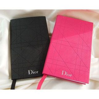 クリスチャンディオール(Christian Dior)の★本物正規クリスチャンディオール　非売品正規ノベルティ　手帳　無地　2冊(ノート/メモ帳/ふせん)