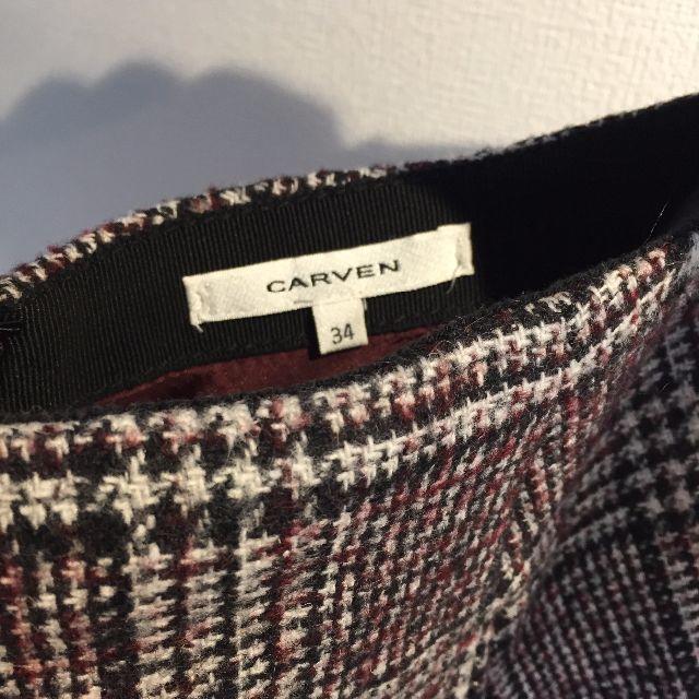 CARVEN - りさ様専用☆グレンチェック☆☆CARVENサイズ34 の通販 by あさいち's shop｜カルヴェンならラクマ