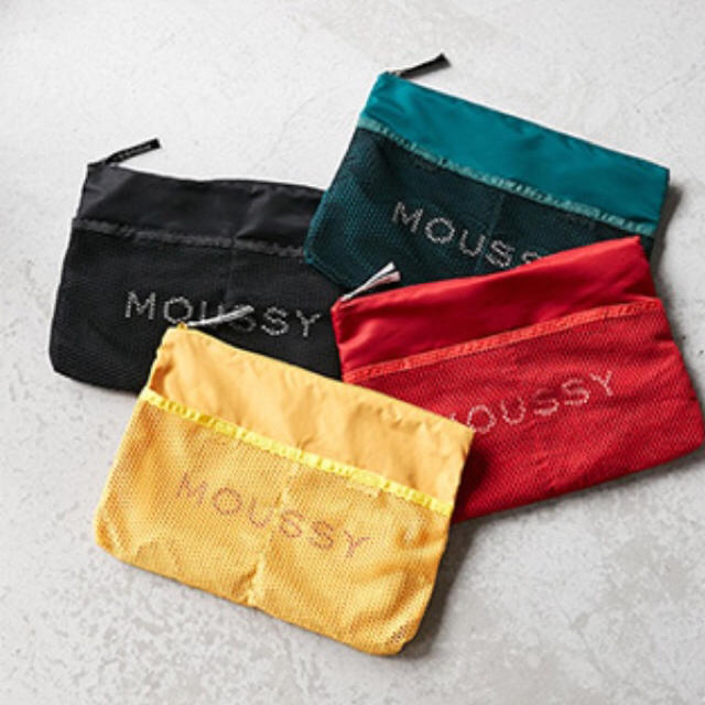 moussy(マウジー)のmoussy ノベルティー ブラック レディースのファッション小物(ポーチ)の商品写真